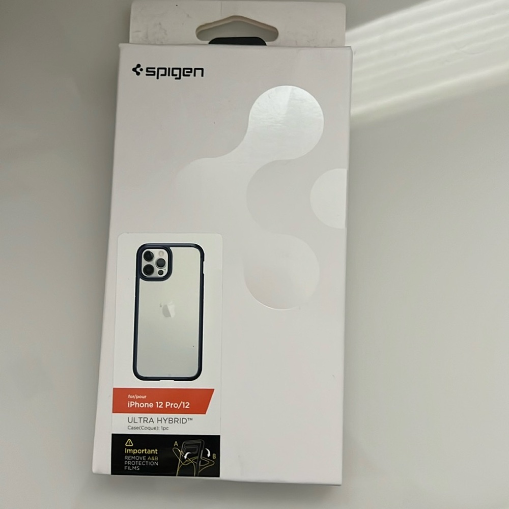 Clear iPhone 12 Pro phone case